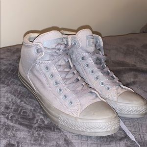 Gray Mid-Top Converse